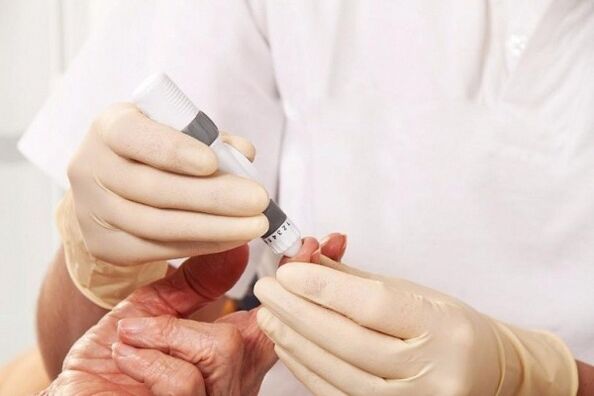Blood fence to measure sugar sugar